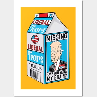 Liberal Tears Anti-Biden Posters and Art